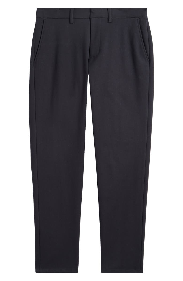 Open Edit Slim Fit Stretch Cotton Chinos, Alternate, color, Black Caviar