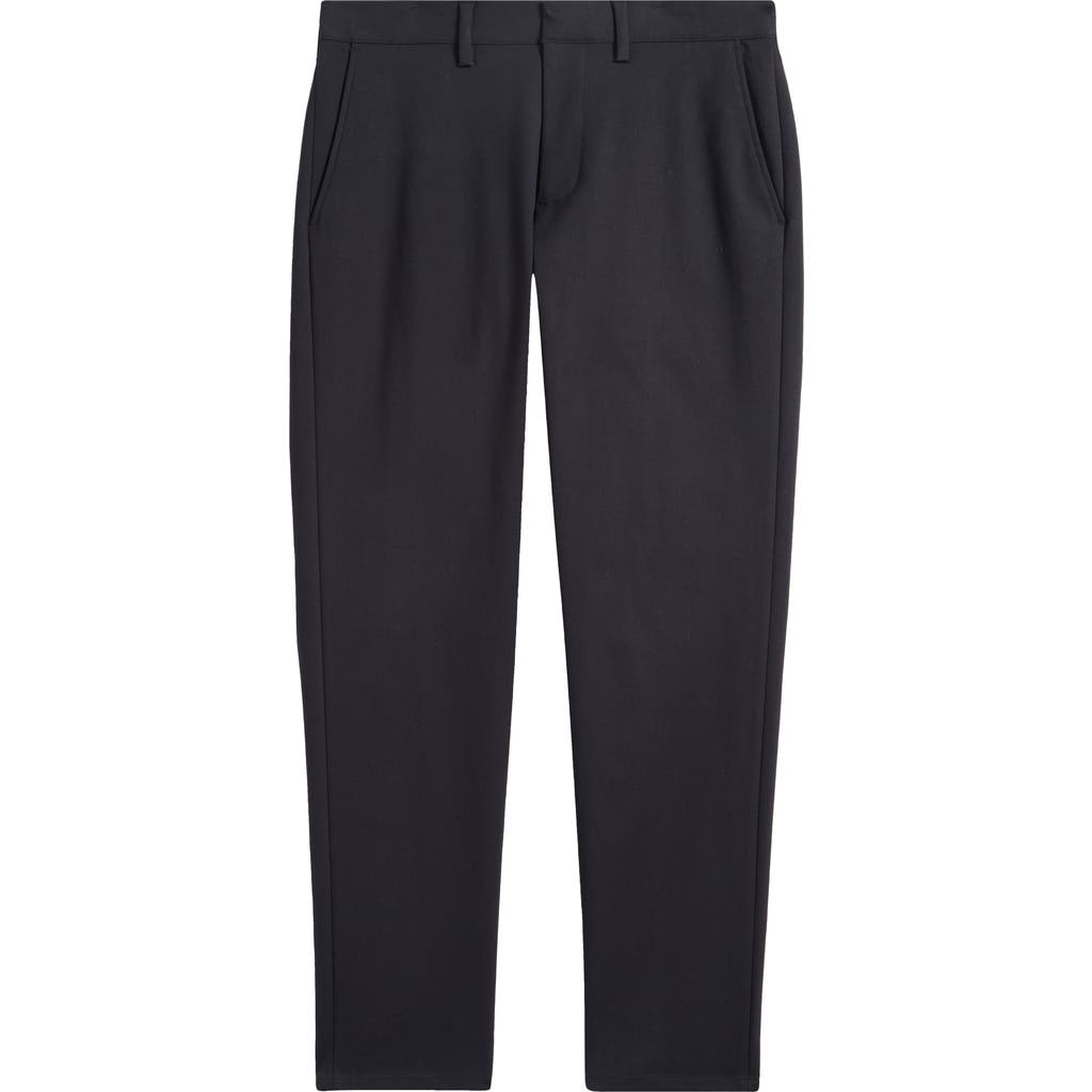 Open Edit Slim Fit Stretch Cotton Chinos In Black