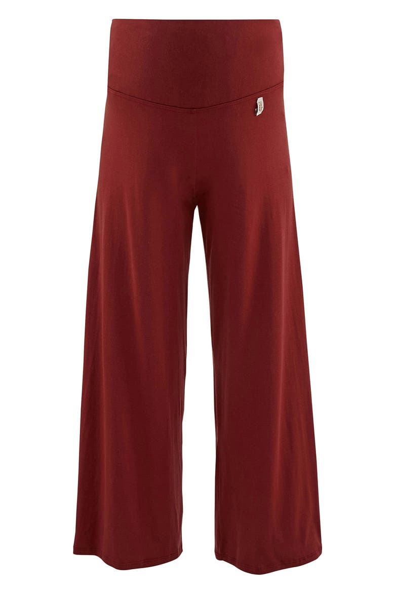 Maternity pants 7/8th Origin, Alternate, color, TERRACOTTA