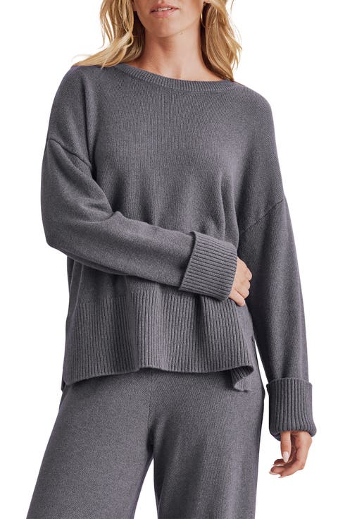 Haven Crewneck Cotton Blend Sweater