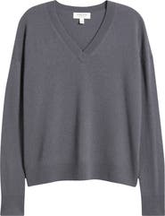 Nordstrom V-Neck Cashmere Sweater