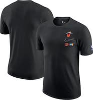 Nike Men's Nike Black Miami Heat 2022/23 City Edition Courtside Max90 Vintage Wash T-Shirt