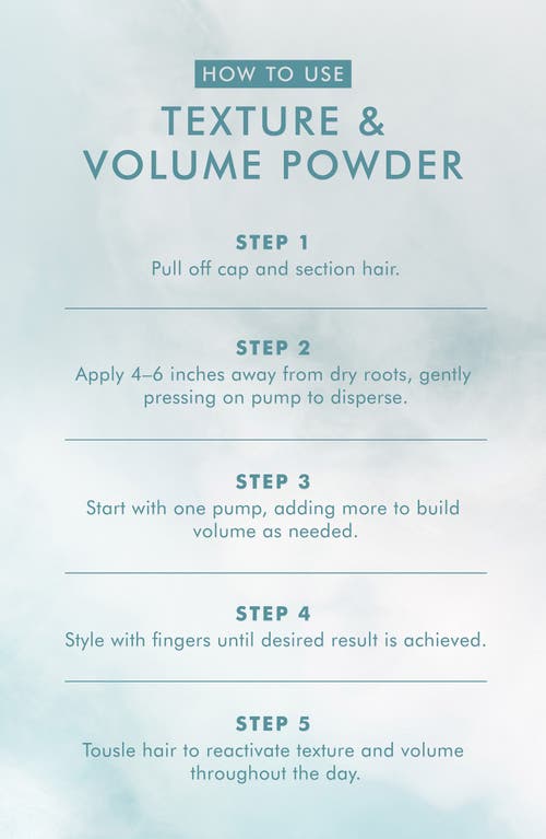 Moroccanoil ® Texture & Volume Powder In Transparent