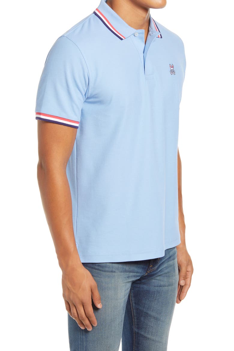 Bower Tipped Short Sleeve Polo, Alternate, color, 442 BELAIR
