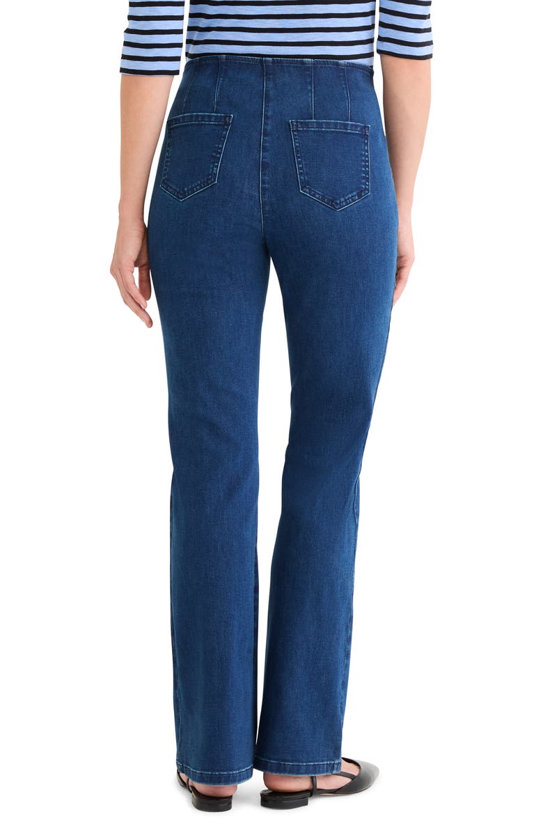 NIC+ZOE Berkeley Bootcut Jeans, Alternate, color, Harbor