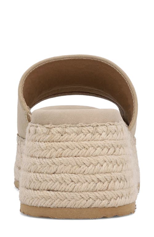 Mia Freyja Platform Wedge Sandal In Sand