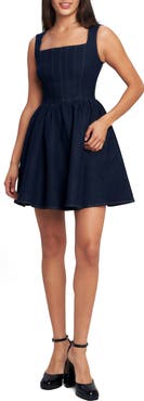 FLYING TOMATO Denim Minidress