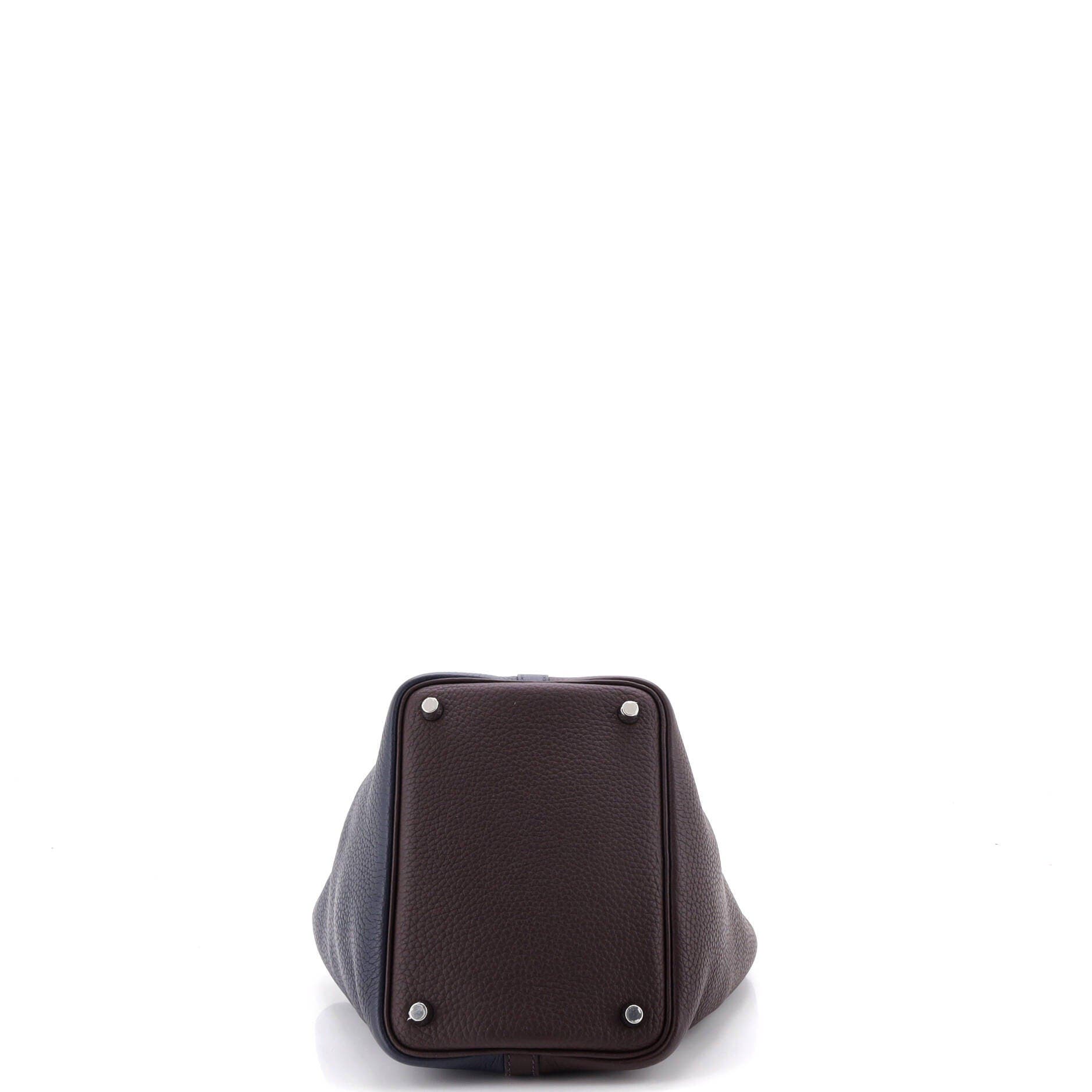 Picotin Lock Bag Tricolor Clemence PM, Alternate, color, Blue