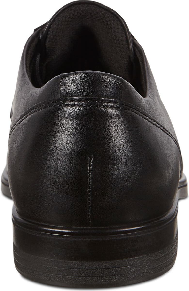 ECCO Queenstown Plain Toe Derby, Alternate, color, Black
