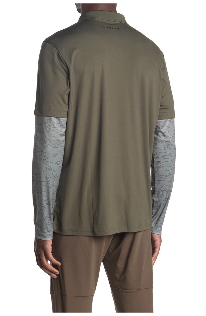 Oakley Long Sleeve Polo, Alternate, color,