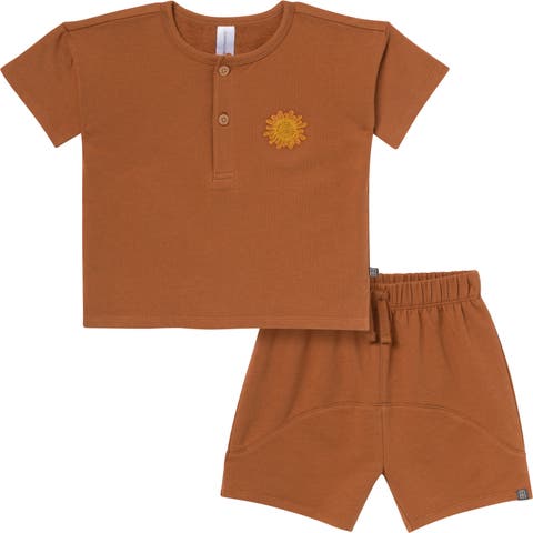 Henley Shirt and Shorts Set (Toddler)