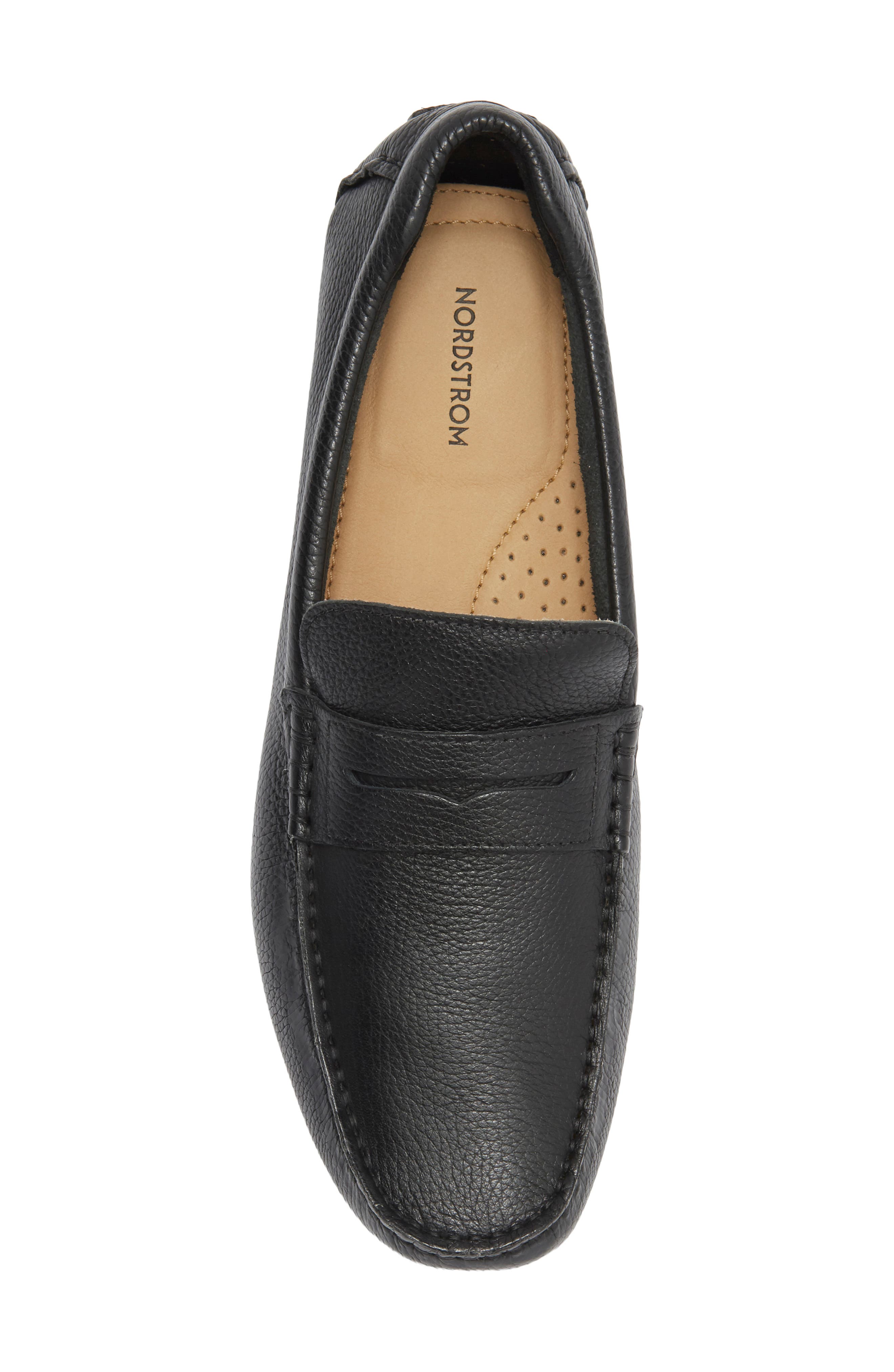 Porter Penny Driving Loafer, Alternate, color, BLACK