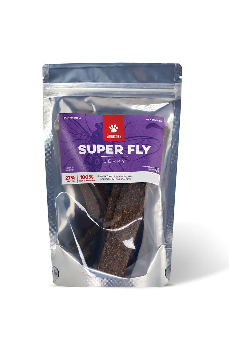 Scout & Zoe's Super Fly Black Soldier, Swarm Trio, Dog Treat Variety Pack, 10oz, Alternate, color, Multicolored