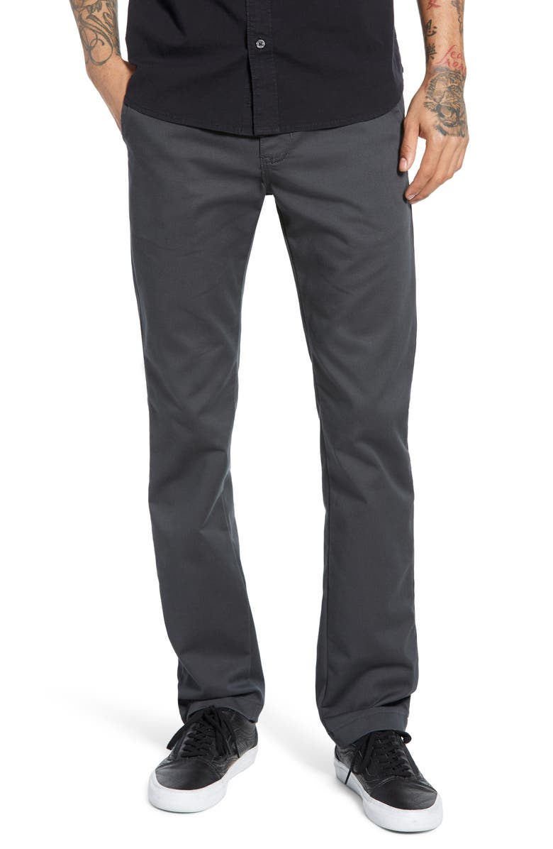 Vans Authentic Slim Fit Stretch Chinos, Main, color,