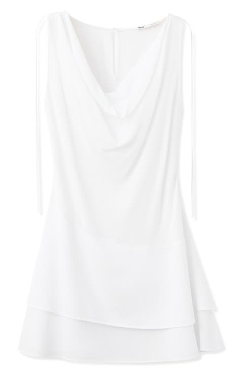 Draped Fluid Dress