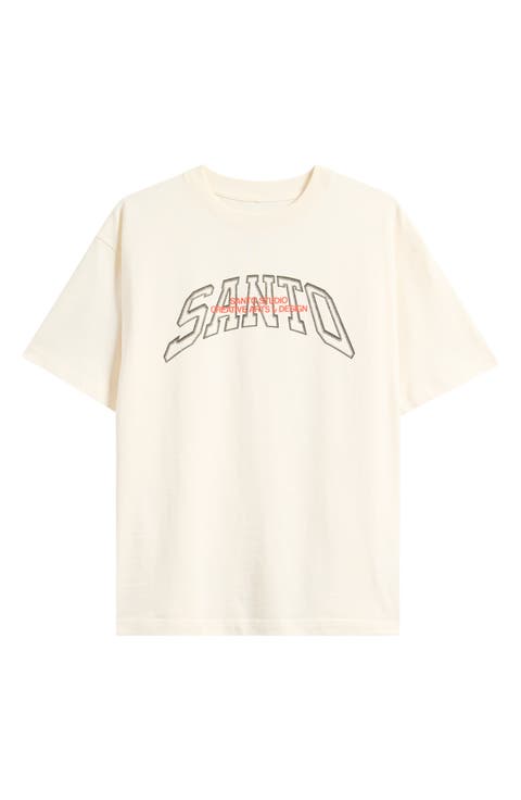 Creative Arts Logo Cotton Graphic T-Shirt