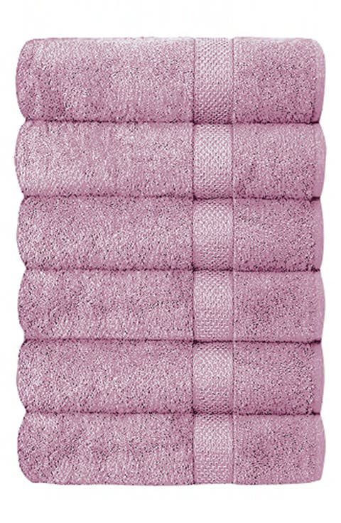 Set of 6 Plush Towels