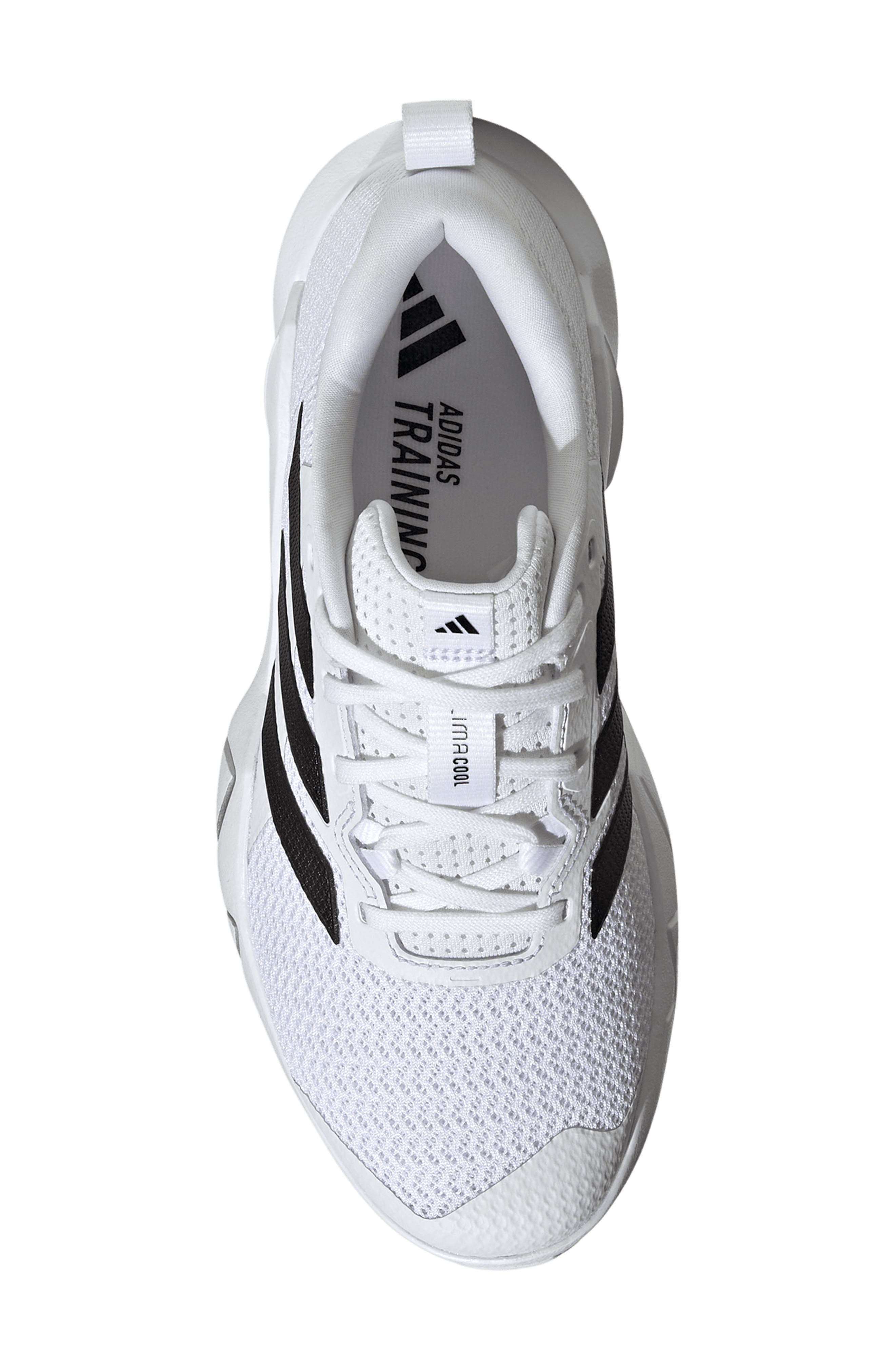 adidas Rapidmove Go Sneaker, Alternate, color, White/ Core Black/ Silver
