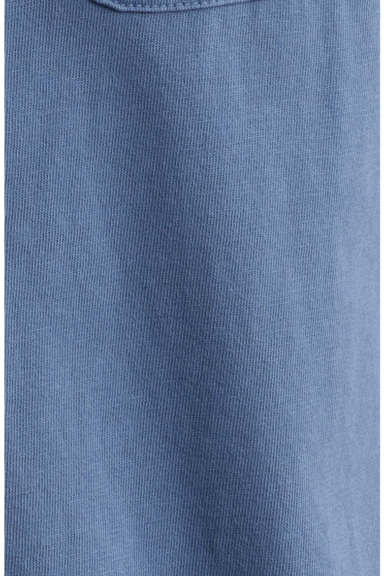 Saltaire Organic Cotton Knit Short Sleeve Button-Up Shirt, Alternate, color, NAVY