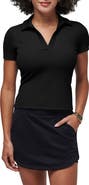 TravisMathew Moveknit Rib V-Neck Polo