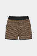 SIMONMILLER Marzo Knit Crochet Raffia Short