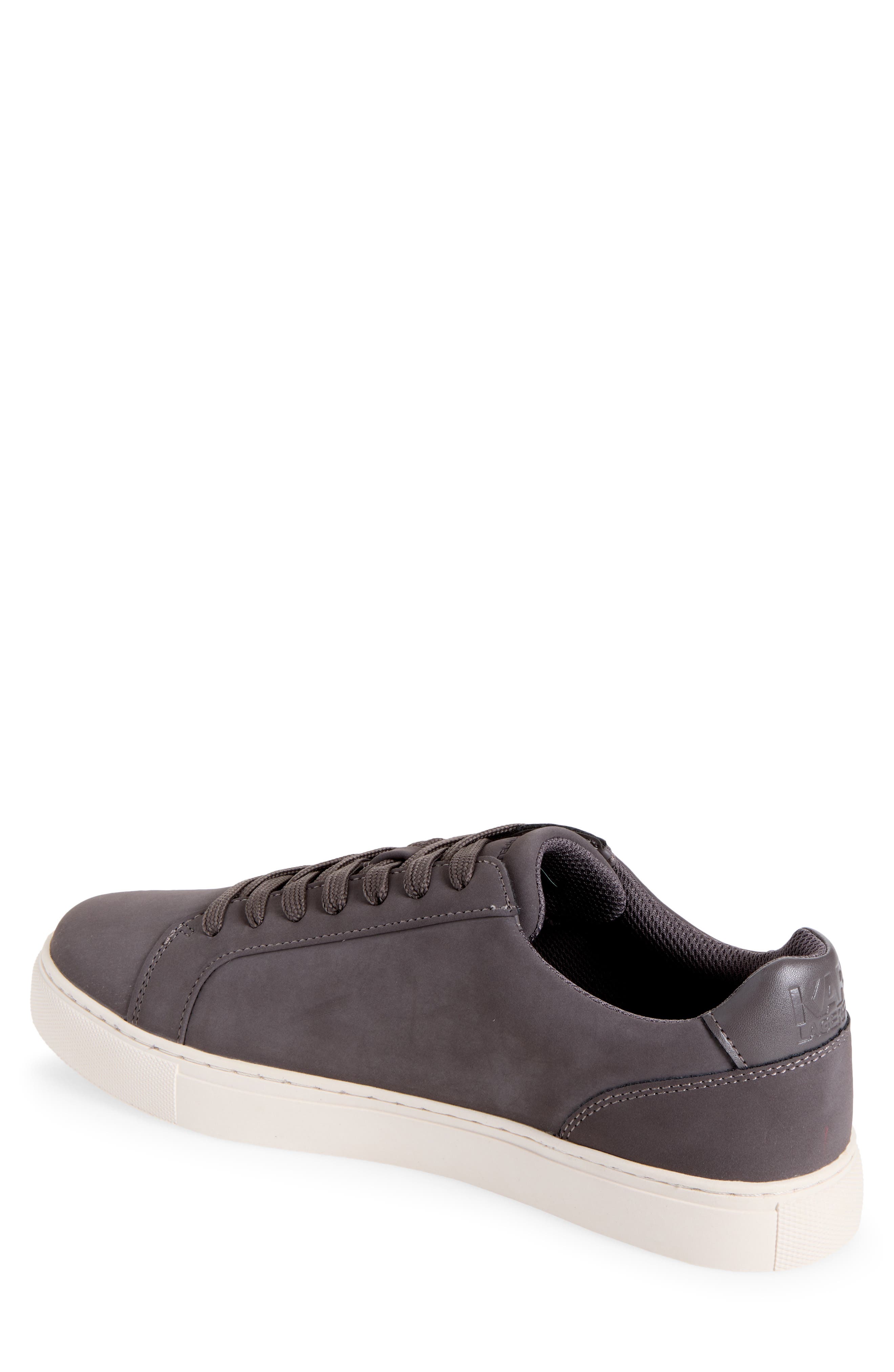 Avenix Faux Leather Sneaker, Alternate, color, GREY