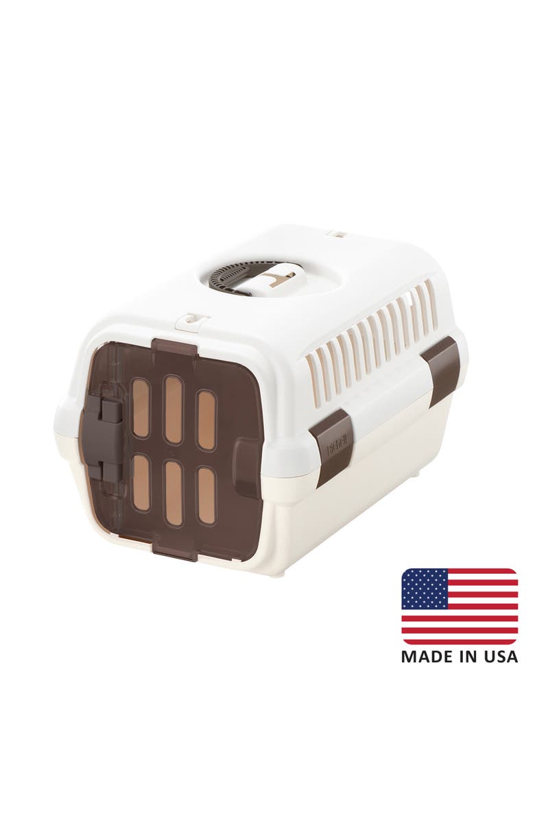 Richell Pet Travel Carrier II,  Small Pets Up to 11 lbs, Alternate, color, Multicolored