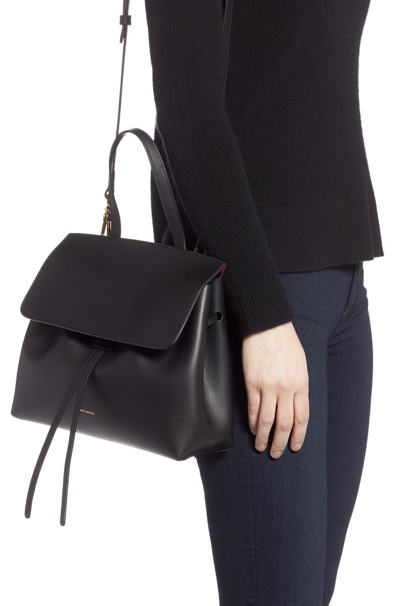 Mansur Gavriel Mini Lady Leather Bag, Alternate, color,