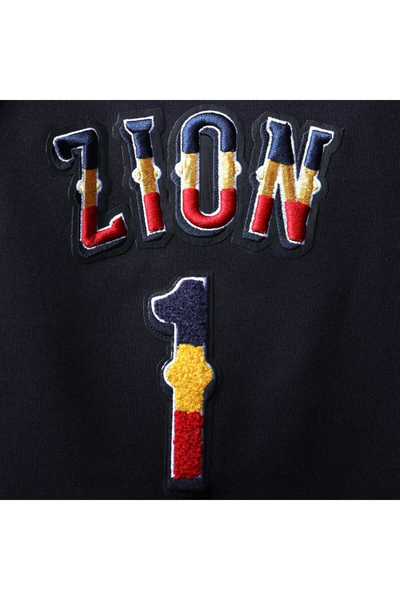 Men's Pro Standard Zion Williamson Navy New Orleans Pelicans Team Logo Player Shorts, Alternate, color, Navy