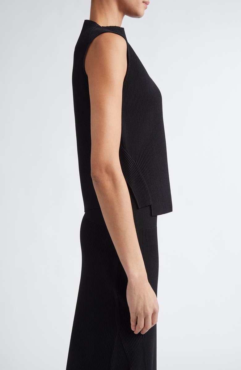 Victoria Beckham Rib Sleeveless Top, Alternate, color,