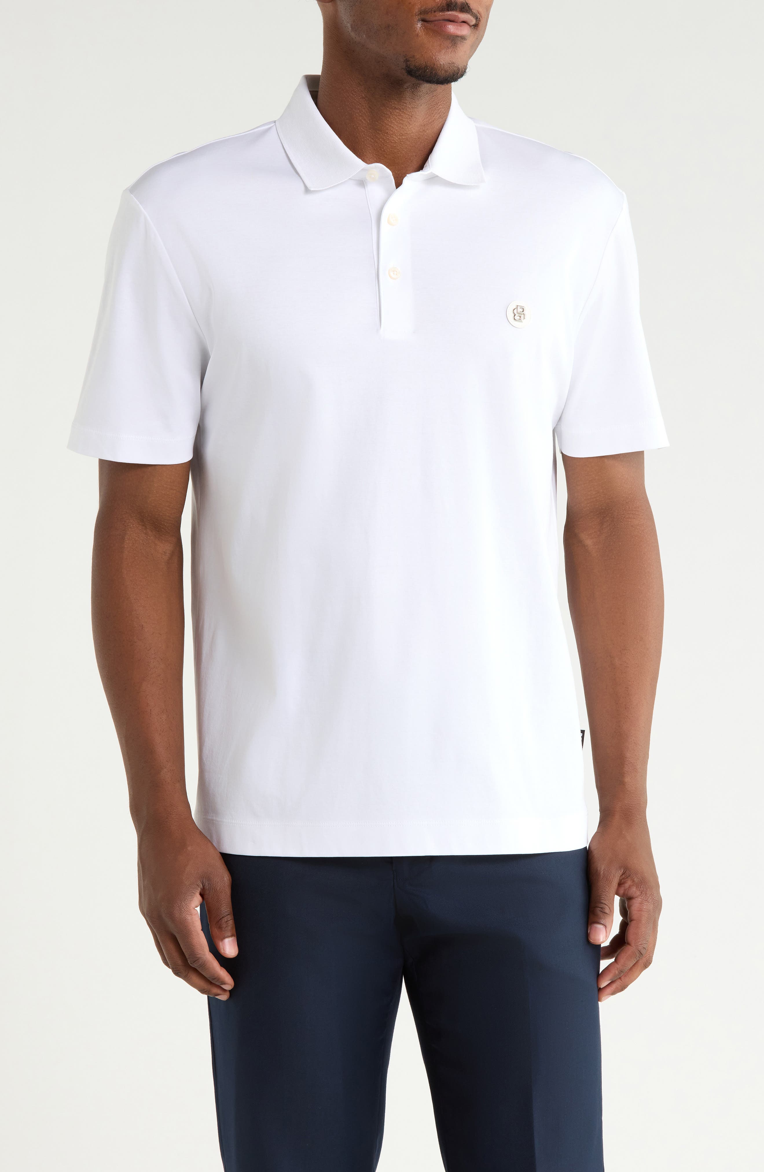 Parris Cotton Knit Polo