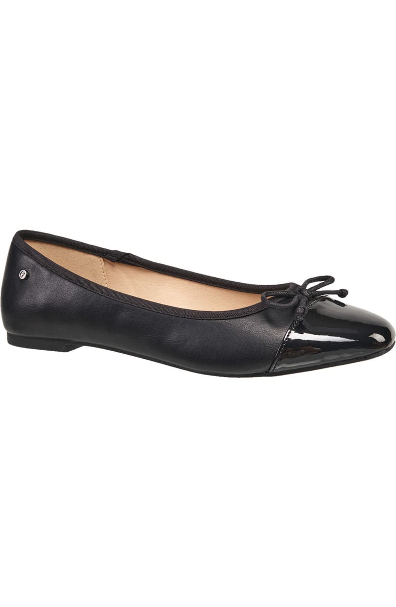 French Connection Chic Cap Toe Flat, Main, color,