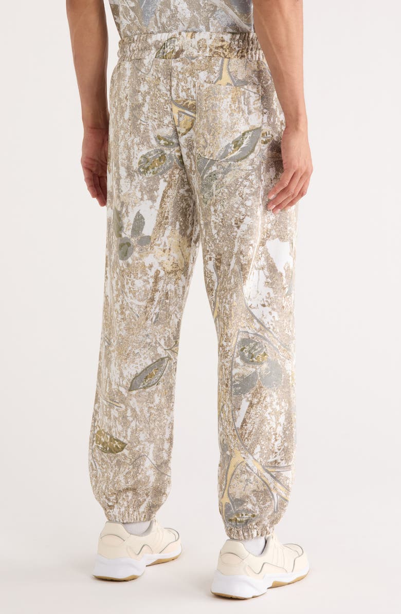 FLEECE FACTORY Camouflage Fleece Joggers, Alternate, color, Muted Green