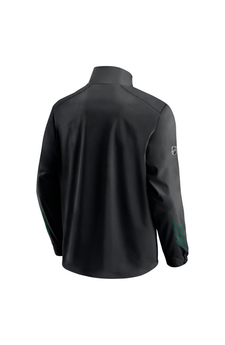 FANATICS Men's Fanatics Branded Black Dallas Stars Authentic Pro Locker Room Rinkside Full-Zip Jacket, Alternate, color, 