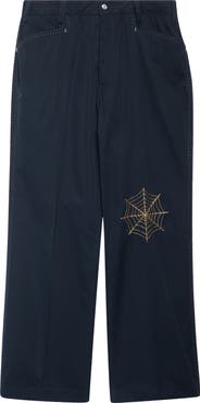 Second Layer Angel Embroidered Pants