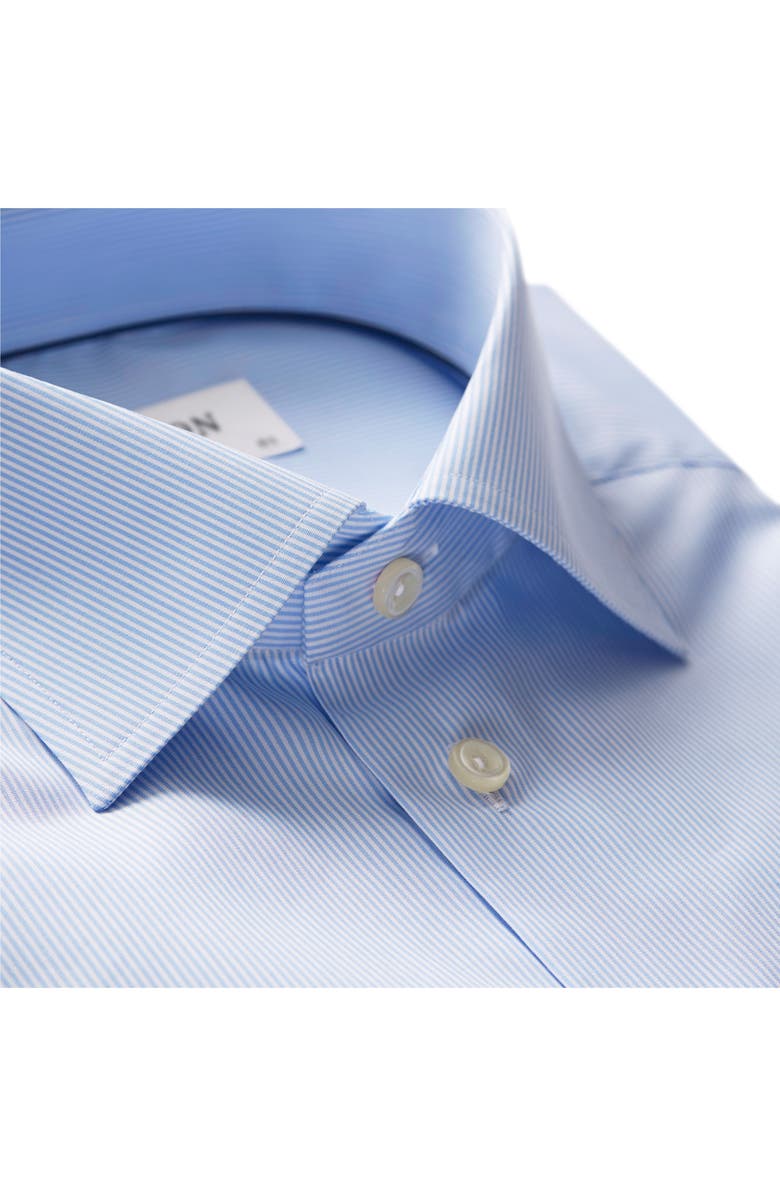 Eton Contemporary Fit Stripe Dress Shirt, Alternate, color, 