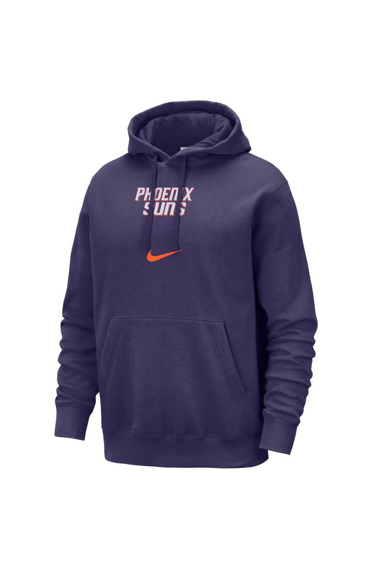 Men's Nike Purple Phoenix Suns 2023/24 City Edition Essential Club Pullover Hoodie, Alternate, color, Purple