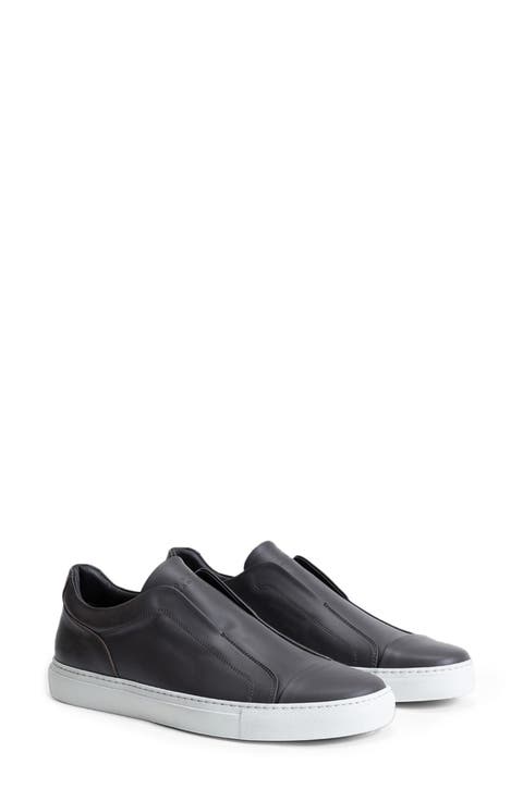 Delta Laceless Leather Slip-On Sneaker (Men)