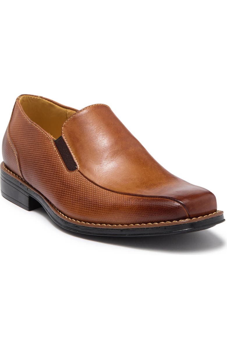 Sandro Moscoloni Daniel Leather Bike Toe Loafer, Main, color, Tan