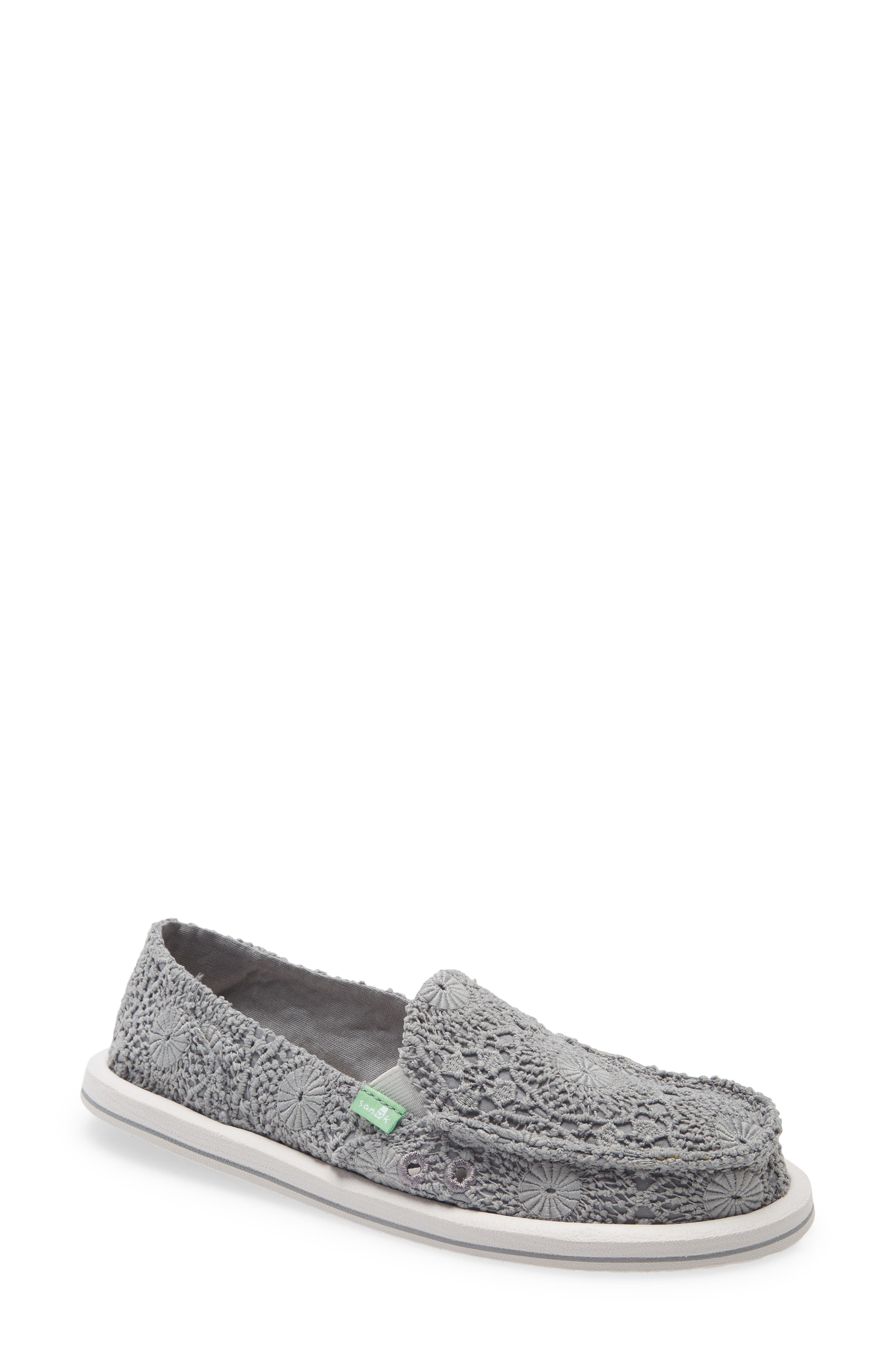 Sanuk Donna Crochet Sneaker, Main, color, 