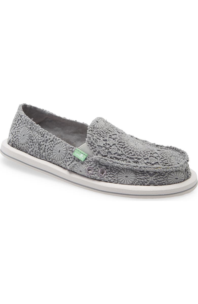 Sanuk Donna Crochet Sneaker, Main, color,