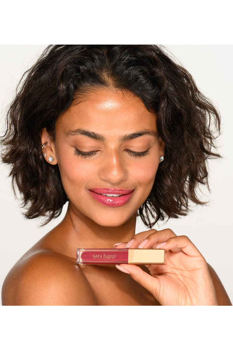 Luxe Gloss, Alternate, color, Wild Berry Slip