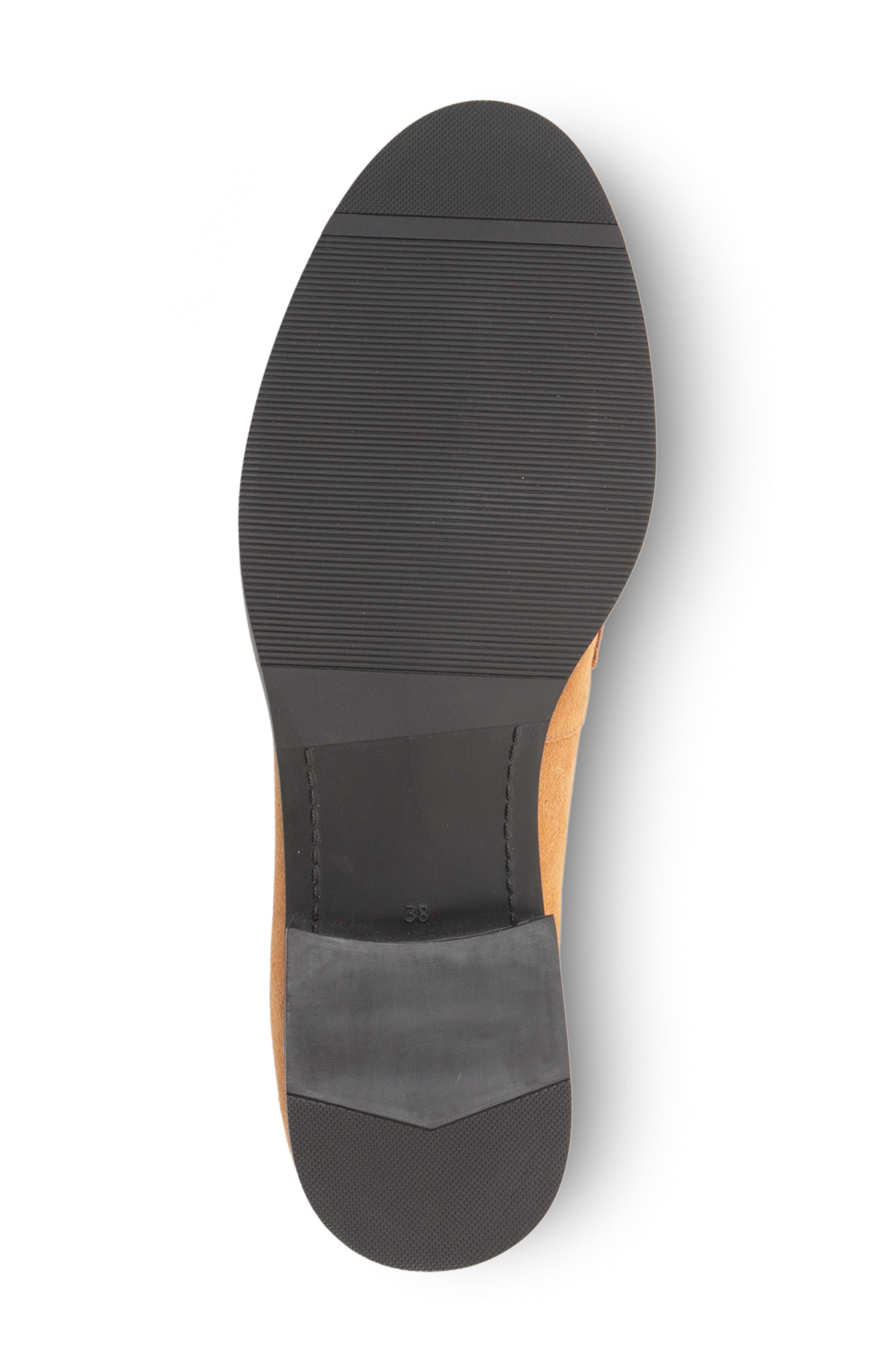 Vivienne Penny Loafer, Alternate, color, TAN SUEDE