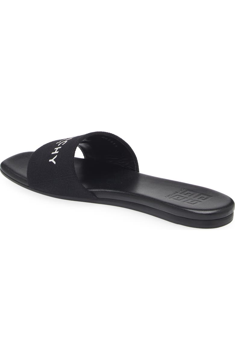 Givenchy 4G Flat Slide Sandal, Alternate, color,