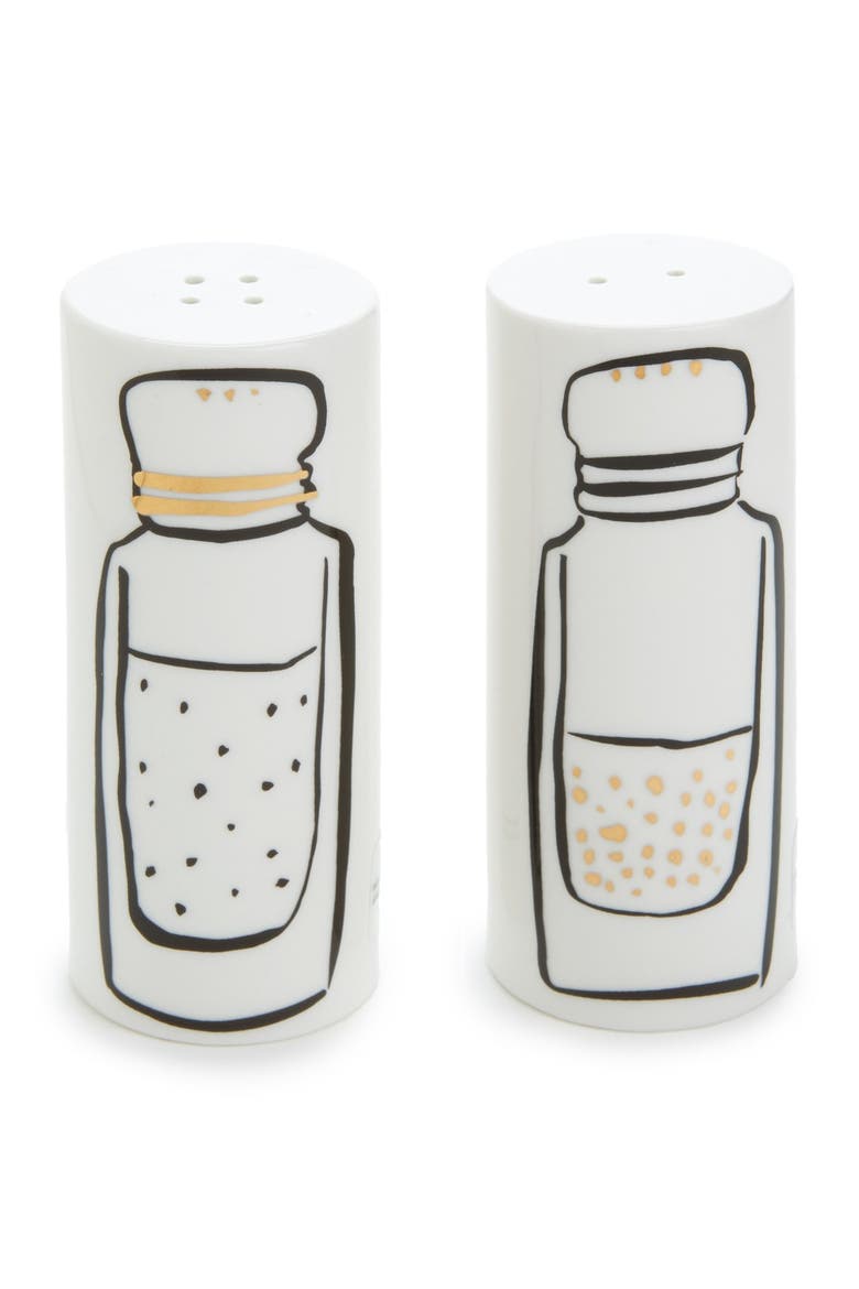 'daisy place' salt & pepper set, Main, color, NO COLOR