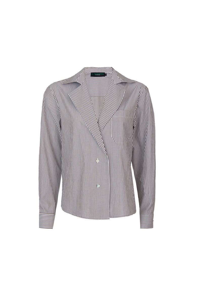 Daniela Shirt, Main, color, Black Stripes