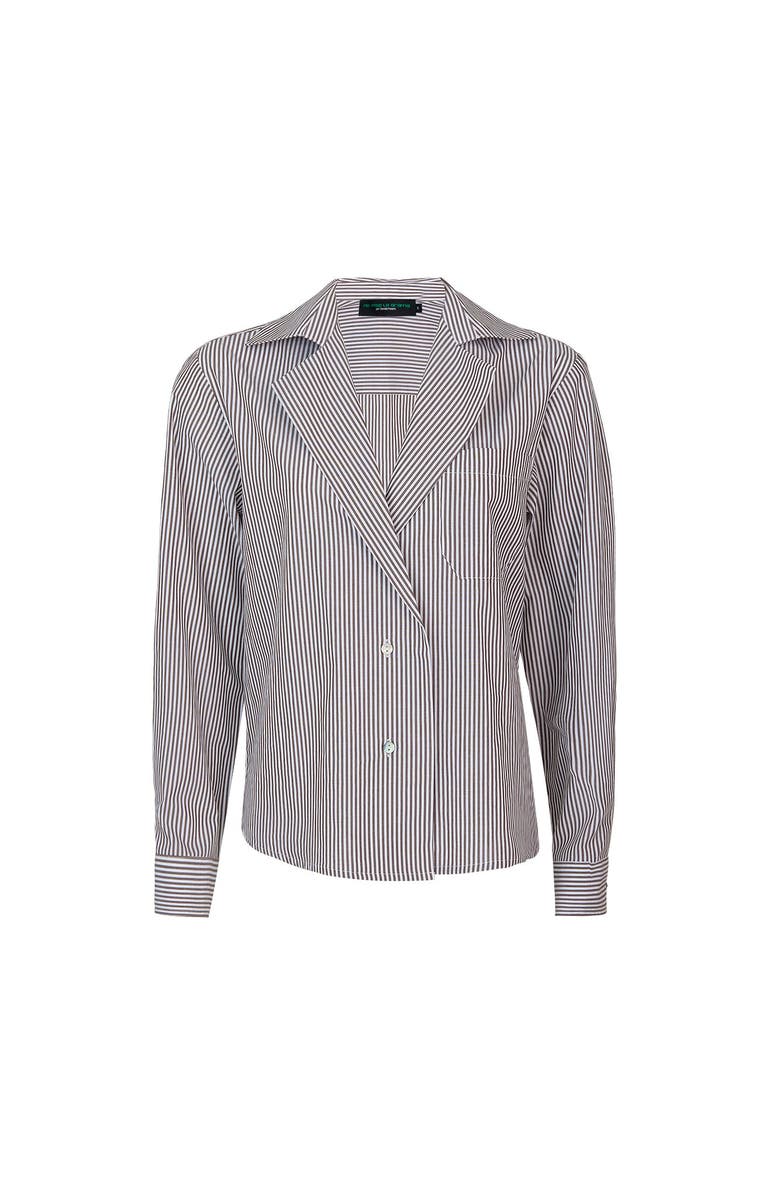 NO PISE LA GRAMA Daniela Shirt, Main, color, Black Stripes