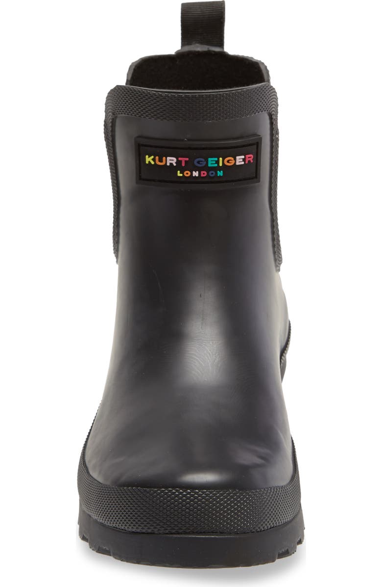 Kurt Geiger London Sleet Chelsea Rain Boot, Alternate, color,