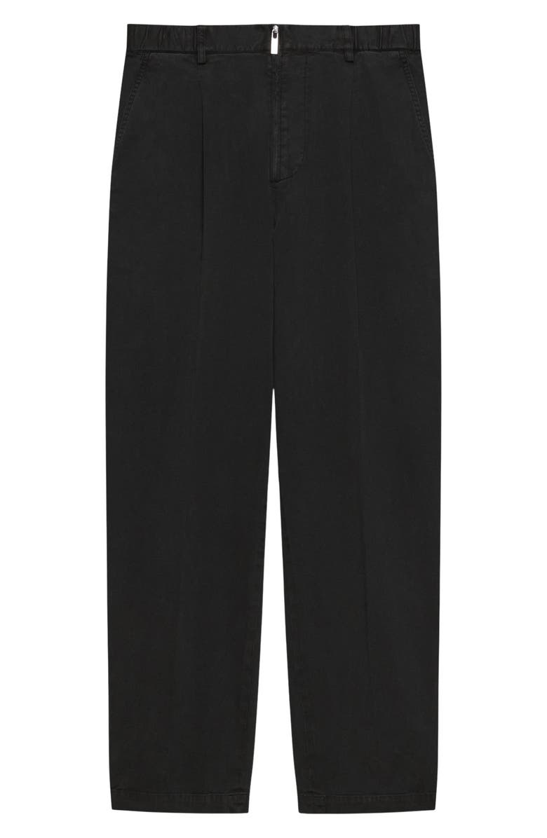 Helmut Lang GD Zoot Cotton Stretch Twill Pants, Alternate, color, Black