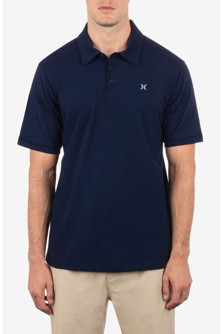 Icon Slub Polo, Main, color, OBSIDIAN